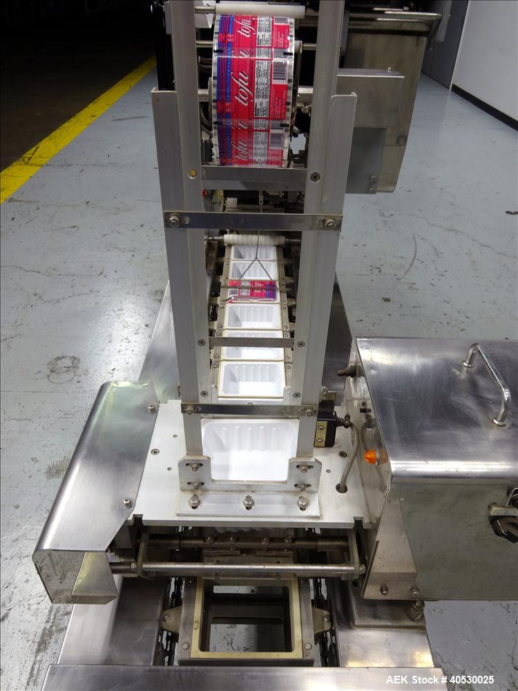 Used Sato Tray Sealing Machine Used for Tofu Packaging, Model C-3