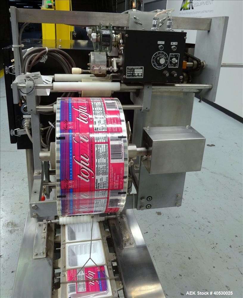 Used Sato Tray Sealing Machine Used for Tofu Packaging, Model C-3