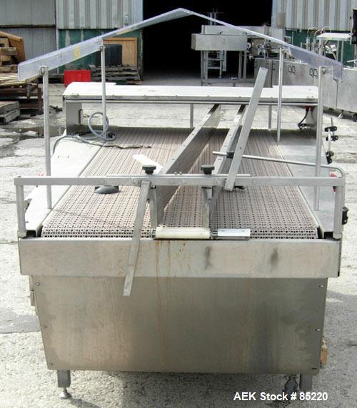 Used World Class Packaging Systems Rotary Sealer Tray, Model T-300. 5 up map sealer unit last running 5.5" wide x 6.5" long gas flush heat sealable trays. Busch vacuum pump, Omron PLC C200HS controll...