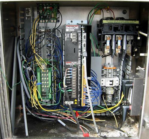 Used World Class Packaging Systems Rotary Sealer Tray, Model T-300. 5 up map sealer unit last running 5.5" wide x 6.5" long gas flush heat sealable trays. Busch vacuum pump, Omron PLC C200HS controll...