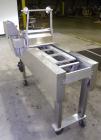 Used Ameripak Filled Tray Sealer, Model 145. Capable of speeds up to 30 trays per minute depending on tray size, material, and feeding capaility. Single parent roll, 3’’ I.D. core, maximum roll capac...