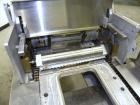 Used Ameripak Filled Tray Sealer, Model 145. Capable of speeds up to 30 trays per minute depending on tray size, material, and feeding capaility. Single parent roll, 3’’ I.D. core, maximum roll capac...