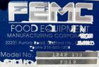 Used FEMC Inline Tray Filler/Lidder Line Consisting Of: (1) 6