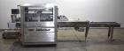 Used Ross Model IN650 Inline Tray Sealer. Capable of speeds up to 14 (map application), up to 16 (heat seal only). Max Tray Depth: 120 mm. Max # of Ups: 5. Servo tray transport & film system. Control...