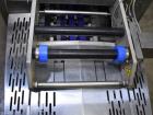 Used Ross Model IN650 Inline Tray Sealer. Capable of speeds up to 14 (map application), up to 16 (heat seal only). Max Tray Depth: 120 mm. Max # of Ups: 5. Servo tray transport & film system. Control...