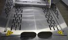 Used Ross Model IN650 Inline Tray Sealer. Capable of speeds up to 14 (map application), up to 16 (heat seal only). Max Tray Depth: 120 mm. Max # of Ups: 5. Servo tray transport & film system. Control...