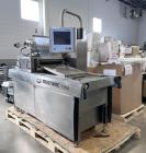 Used- Multivac Stainless Steel Automatic Food Tray Sealer, Model T-300. Capable of speeds from 12 - 30 packs per minute (6 -...