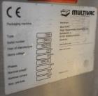 Used Multivac T-800 MAP Tray Sealer Modified Atmosphere Packaging