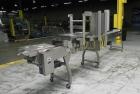 Used Oliver Model 2108 9999 0.11 Trayveyor Tray Film Sealer. Continuous motion machine can perform at up to 500