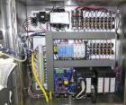 Used Oliver Model 2108 9999 0.11 Trayveyor Tray Film Sealer. Continuous motion machine can perform at up to 500