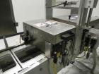 Used Oliver Model 2108 9999 0.11 Trayveyor Tray Film Sealer. Continuous motion machine can perform at up to 500