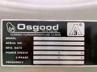 Used Osgood Continuous Tray Sealer – Model 2700-E with MAP Gas Flush