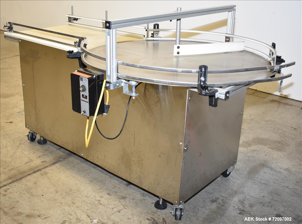 48" Diameter Equipment Express (E-Pak) Accumulatoin Table.