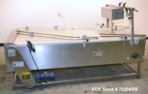 Used American Conveyor Systems Bi-Directional Accumulation Table
