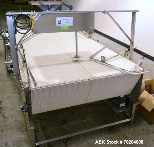 Used American Conveyor Systems Bi-Directional Accumulation Table