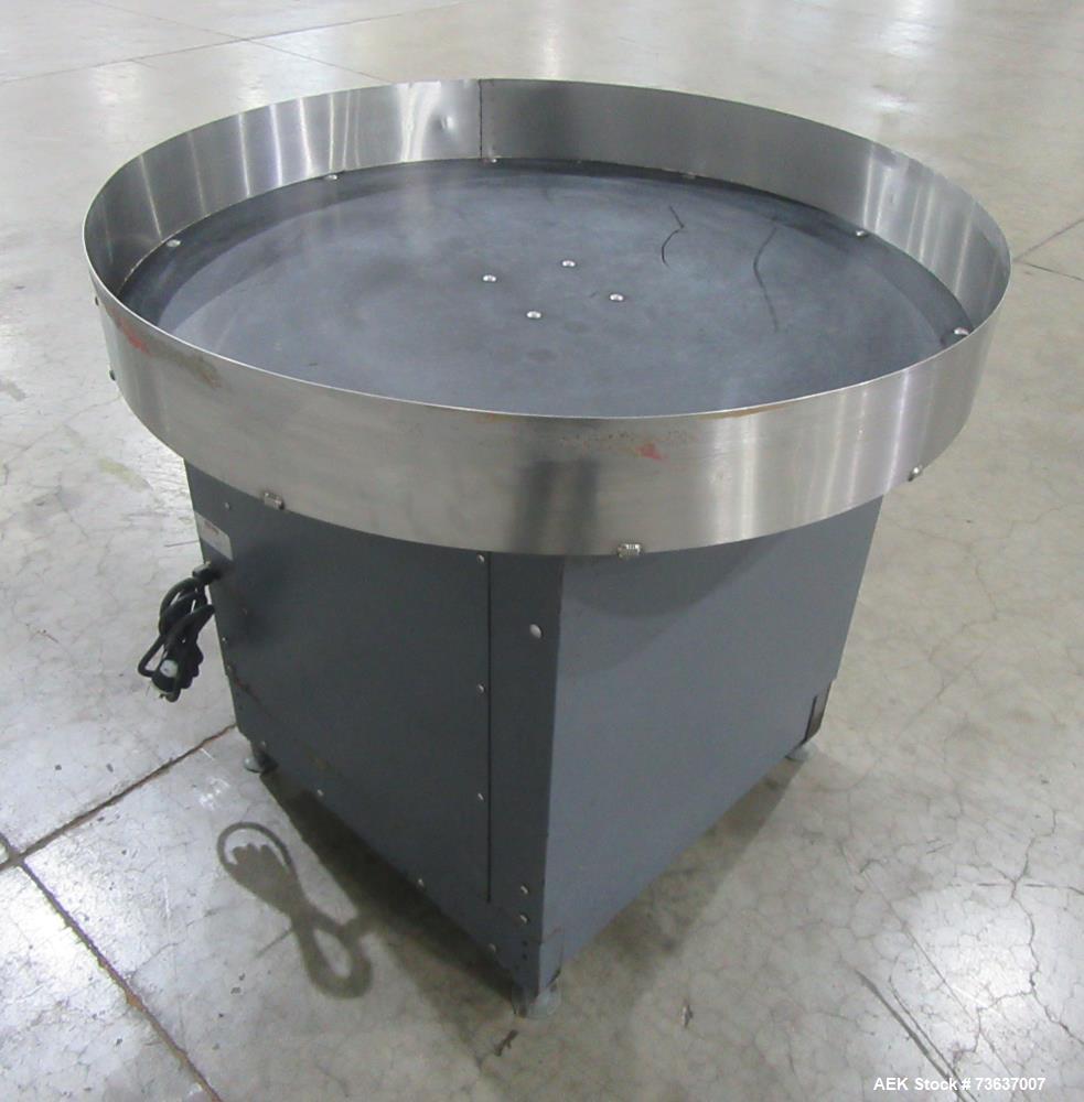 Used Heat Seal AT36 36" Rotary Accumulation Turntable