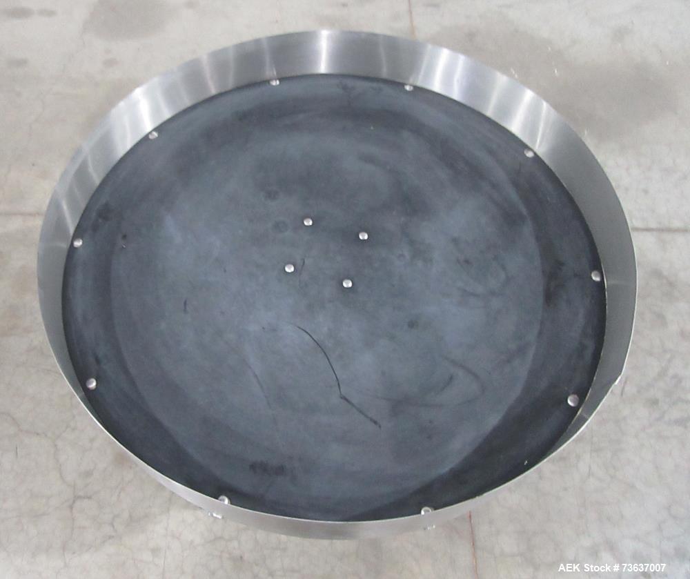 Used Heat Seal AT36 36" Rotary Accumulation Turntable