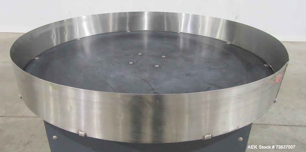 Used Heat Seal AT36 36" Rotary Accumulation Turntable
