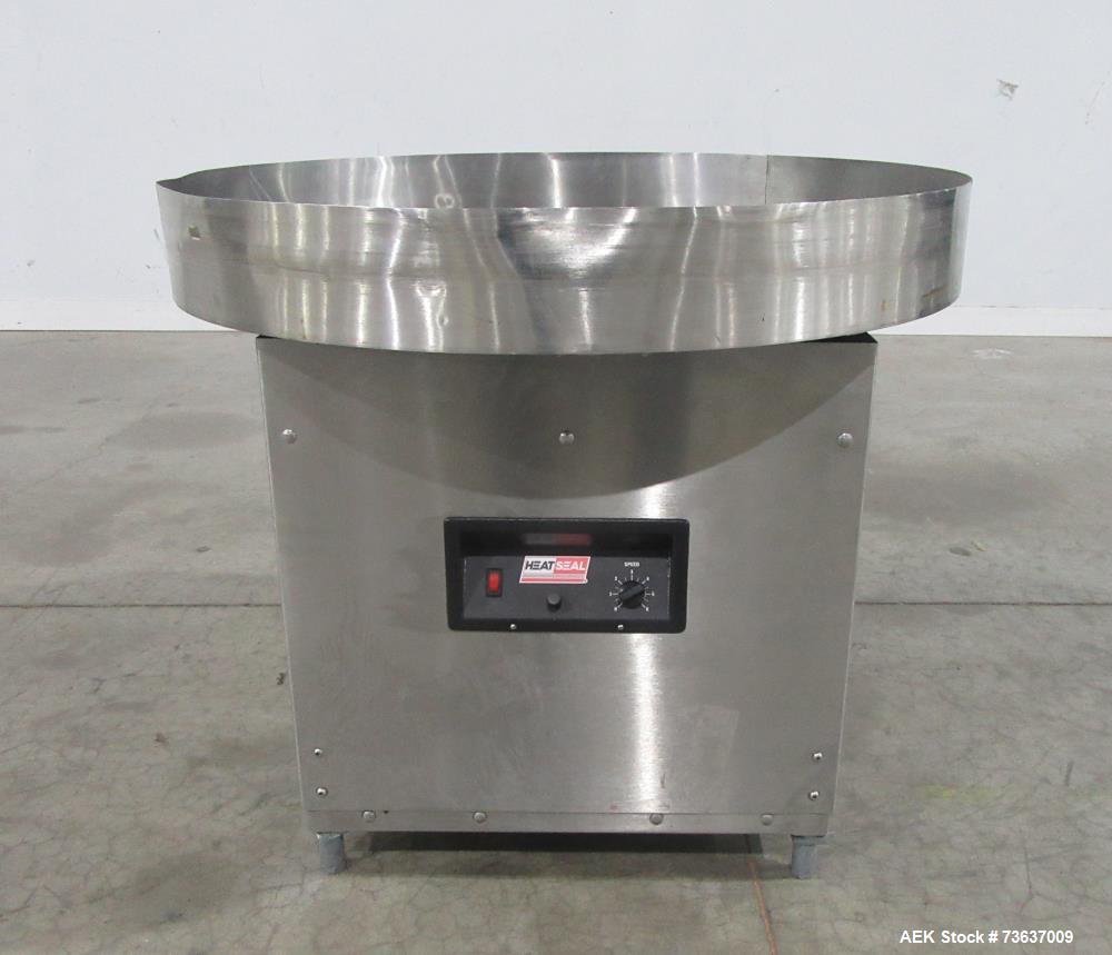 36" Heat Seal Rotary Accumulation Table for Packaging Systems