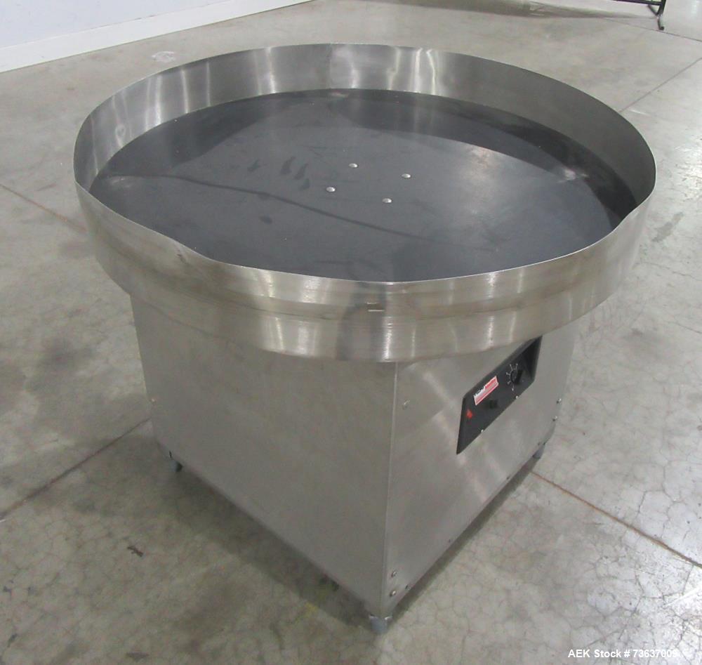36" Heat Seal Rotary Accumulation Table for Packaging Systems