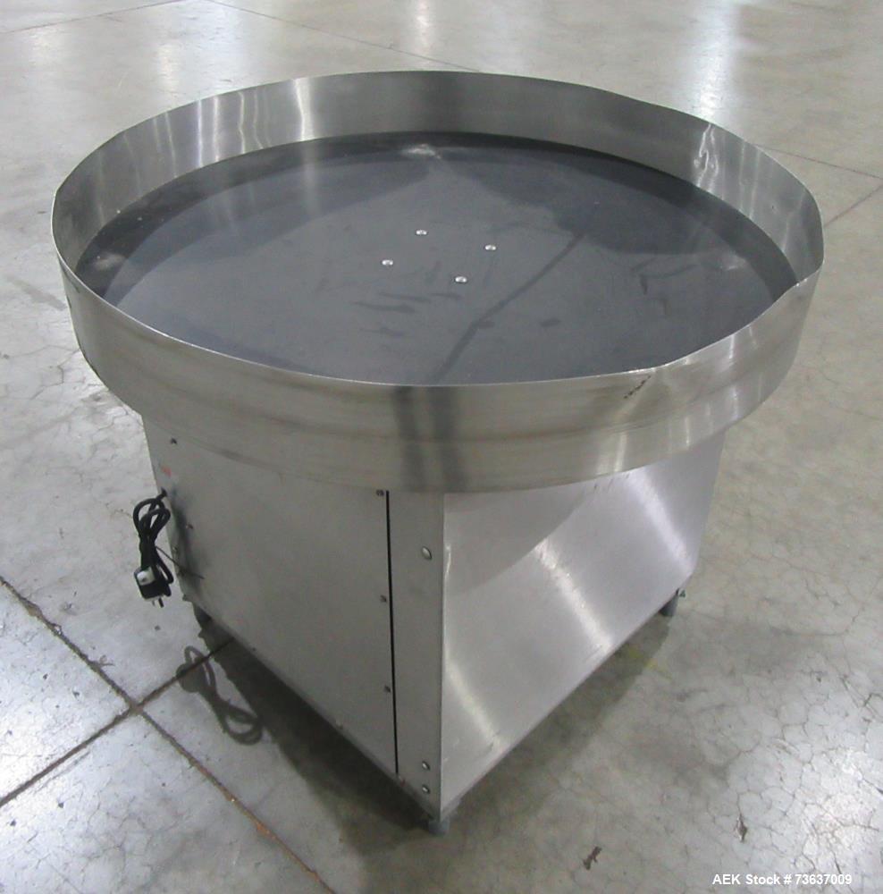 36" Heat Seal Rotary Accumulation Table for Packaging Systems