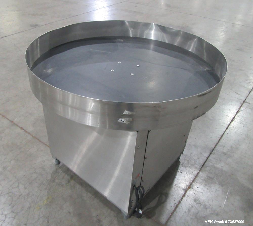 36" Heat Seal Rotary Accumulation Table for Packaging Systems