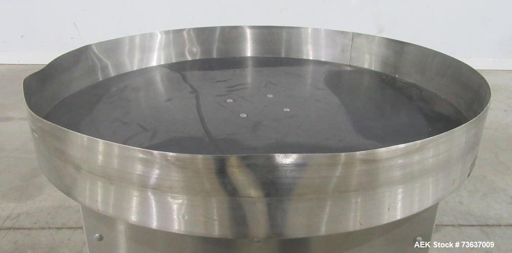 36" Heat Seal Rotary Accumulation Table for Packaging Systems