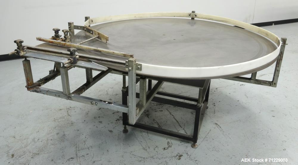 Used Ideal-Pak Model UT-60 II Stainless Steel Accumulation Table