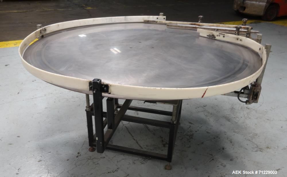 Used Ideal-Pak Model UT-60 II Stainless Steel Accumulation Table