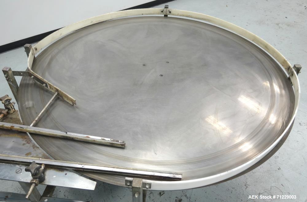 Used Ideal-Pak Model UT-60 II Stainless Steel Accumulation Table