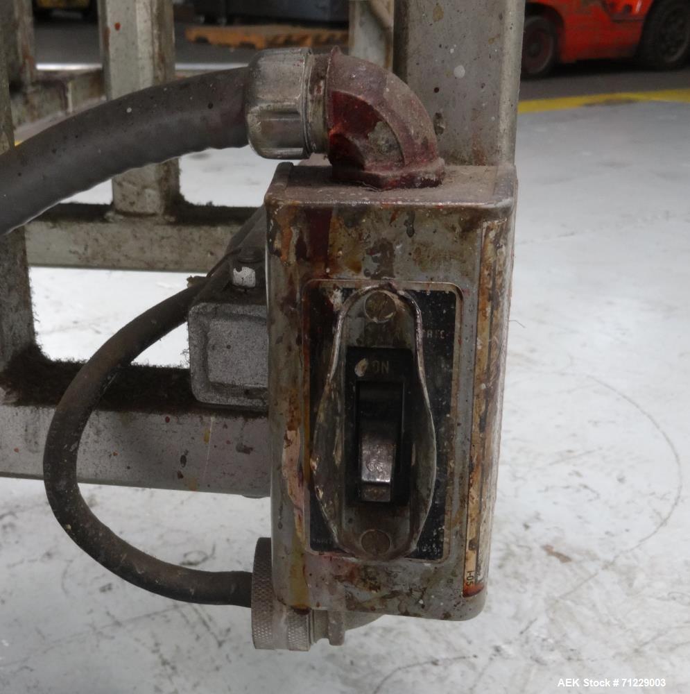 Used Ideal-Pak Model UT-60 II Stainless Steel Accumulation Table