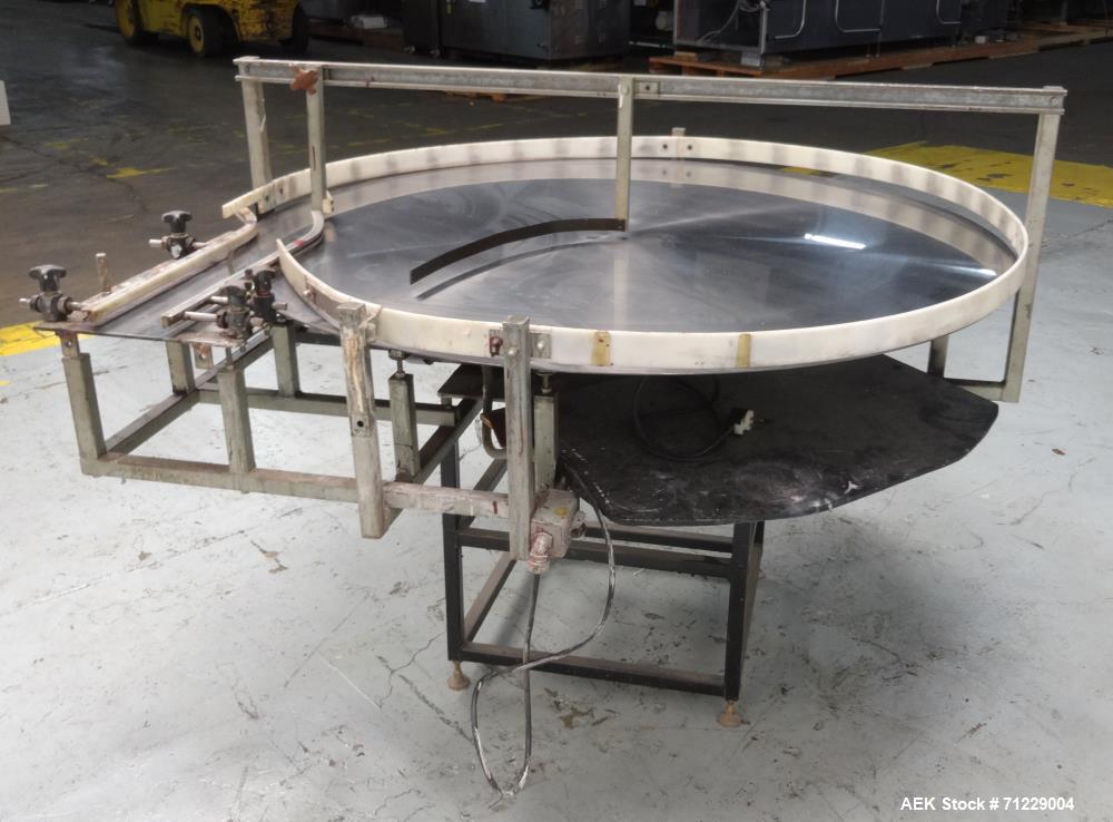 Used Ideal-Pak Model UT-60 II Stainless Steel Accumulation Table