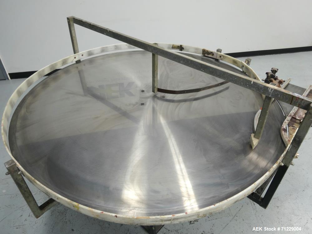 Used Ideal-Pak Model UT-60 II Stainless Steel Accumulation Table