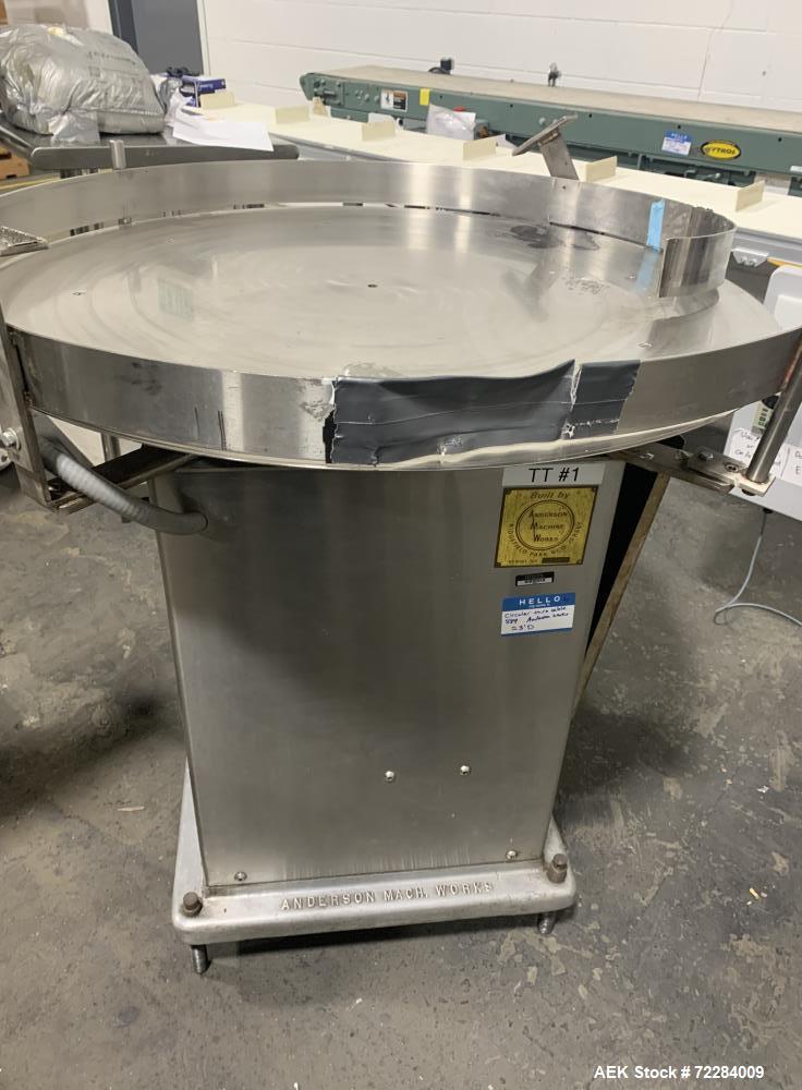 Used WPM Stainless Steel Rotary Turntable