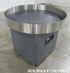 Used Heat Seal AT36 36" Rotary Accumulation Turntable
