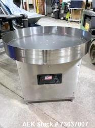 Used Heat Seal AT36 36" Rotary Accumulation Turntable