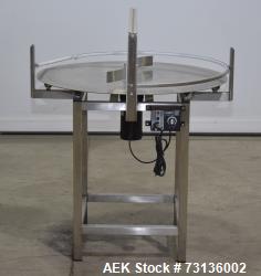 Globaltek 36" Diameter Stainless Steel Rotary Turntable, Model ROT-48OUN