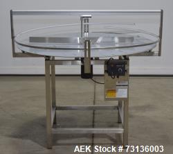Globaltek 48" Diameter Stainless Steel Rotary Turntable, Model ROT-48OUN
