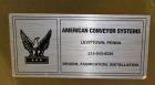 Used American Conveyor Systems Bi-Directional Accumulation Table