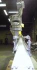 Used Flexlink Alpine XL 63 mm Buffer Vertical J Shape Chain Conveyor. Top section 100