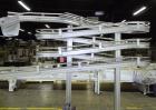 Used Flexlink Alpine XL 63 mm Buffer Vertical J Shape Chain Conveyor. Top section 100