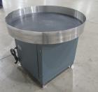 Heat Seal 36 Inch Rotary Accumulation Table with Stainless Top