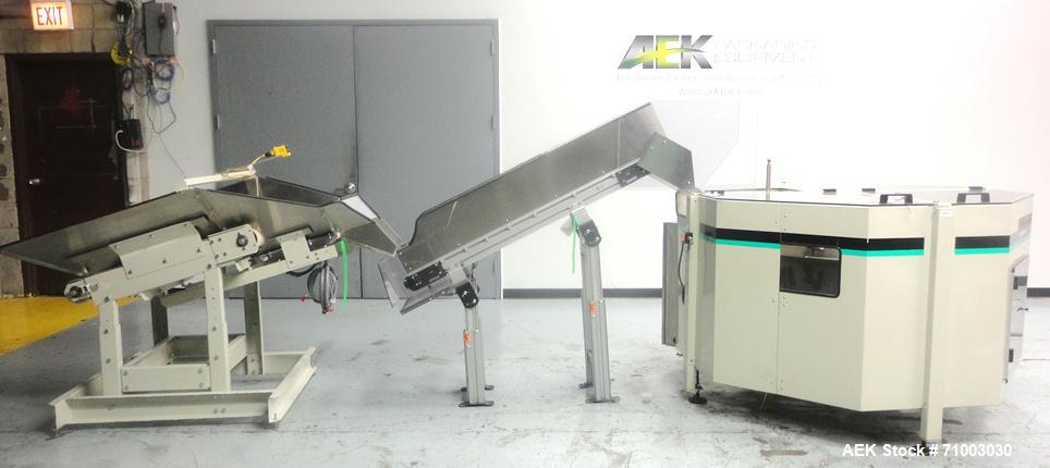 Used Stainless Steel HoppmannModel FT-50 Centrifugal Bowl Feeder