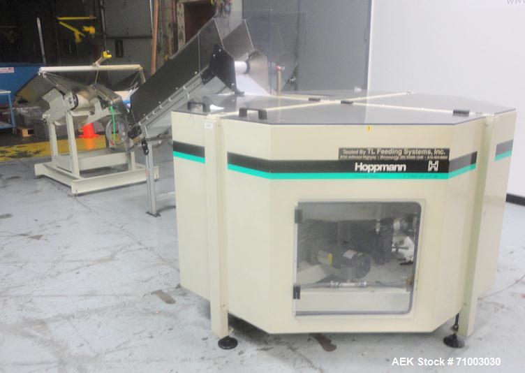 Used Stainless Steel HoppmannModel FT-50 Centrifugal Bowl Feeder