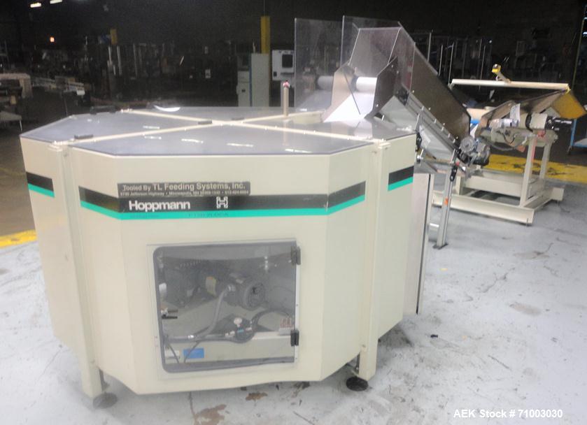 Used Stainless Steel HoppmannModel FT-50 Centrifugal Bowl Feeder