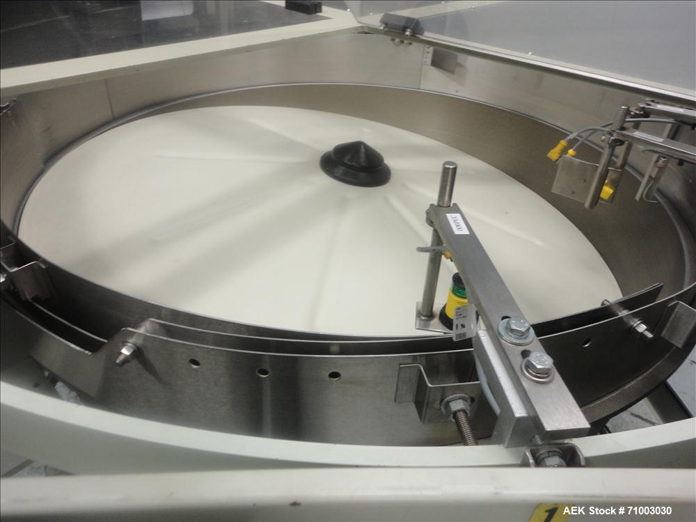 Used Stainless Steel HoppmannModel FT-50 Centrifugal Bowl Feeder