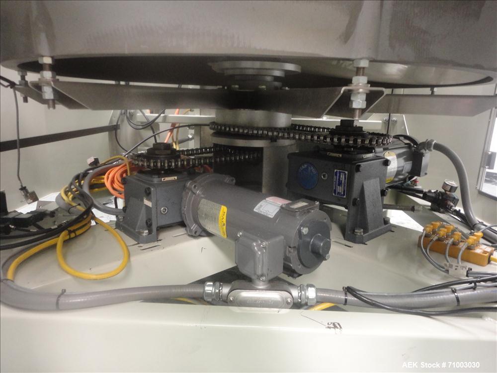 Used Stainless Steel HoppmannModel FT-50 Centrifugal Bowl Feeder