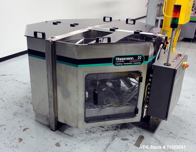 Used Stainless Steel Hoppmann Model FT-50 Centrifugal Bowl Feeder