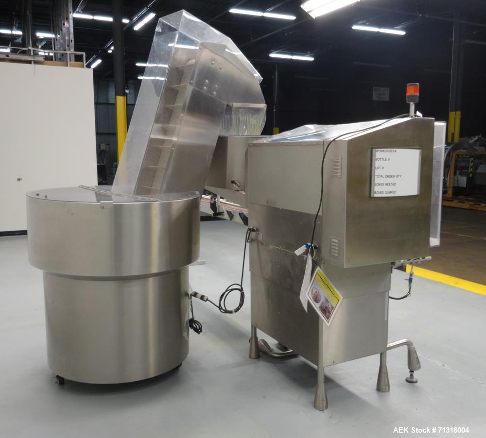 Used Kalish Model 7440 Kalisort Bulk Bottle Unscrambler