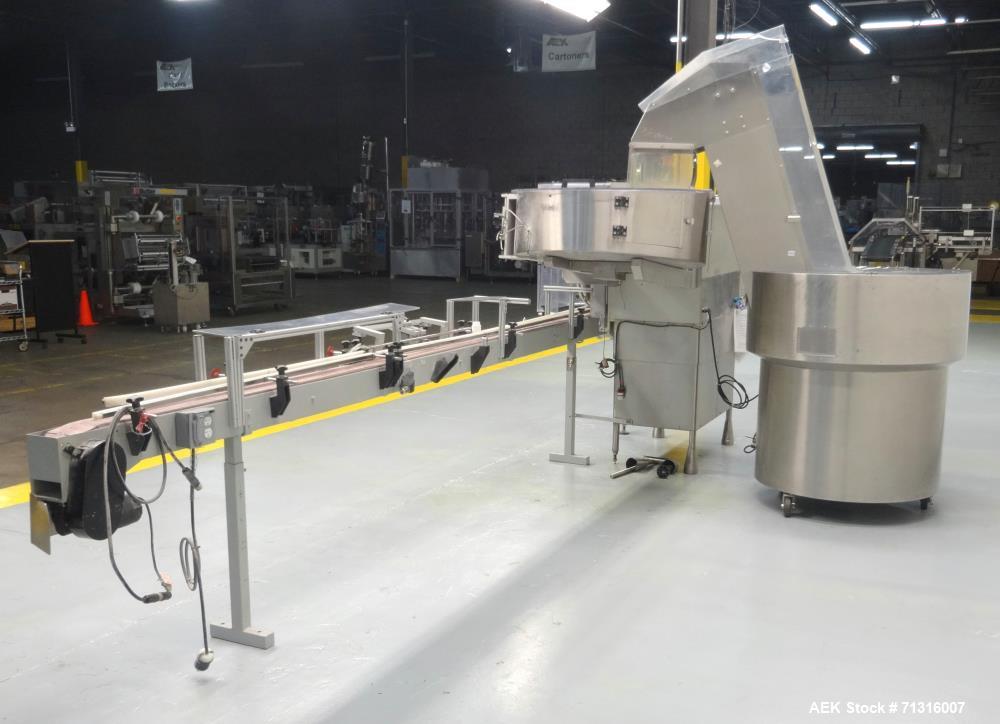 Used Kalish Model 7440 Kalisort Bulk Bottle Unscrambler